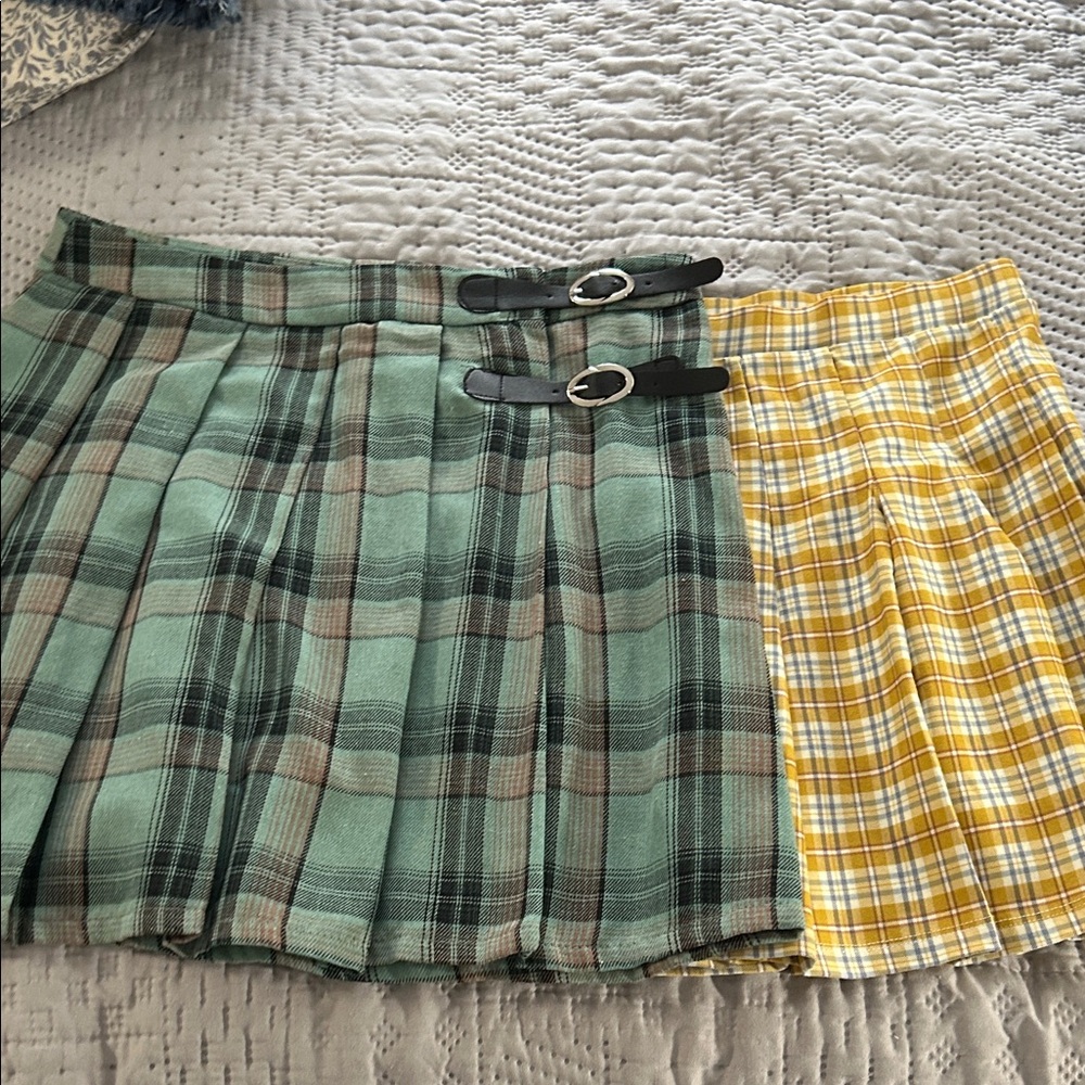 Altar'd State plaid skirts